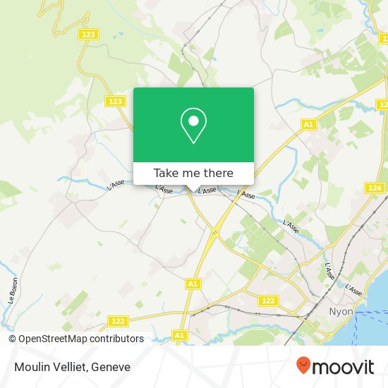 Moulin Velliet map