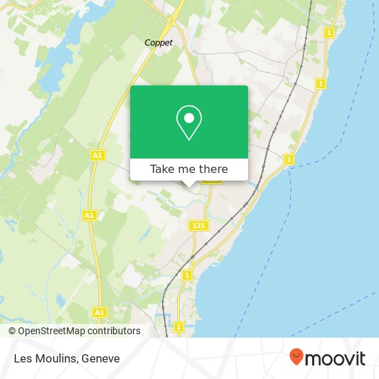 Les Moulins map