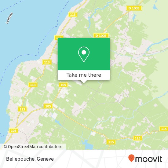 Bellebouche map