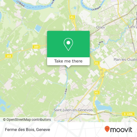 Ferme des Bois map