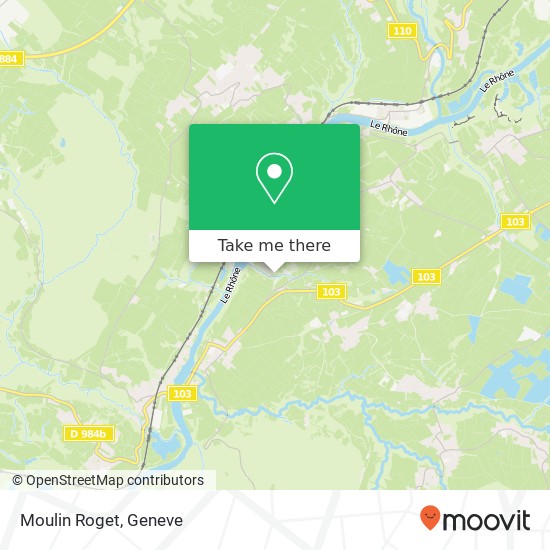 Moulin Roget map