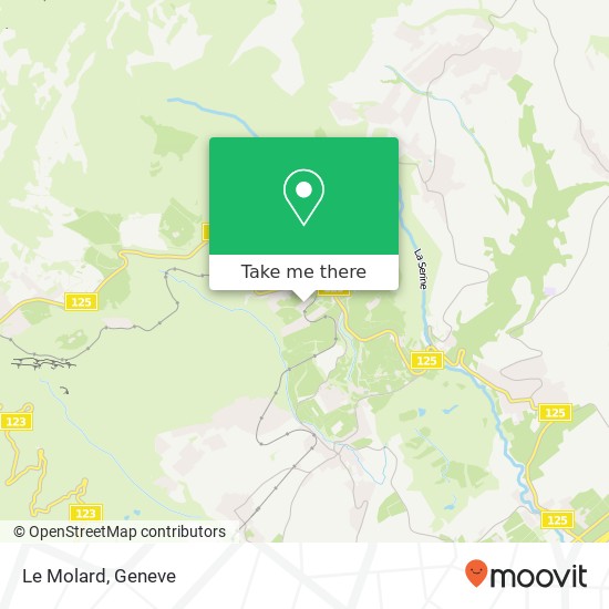 Le Molard map