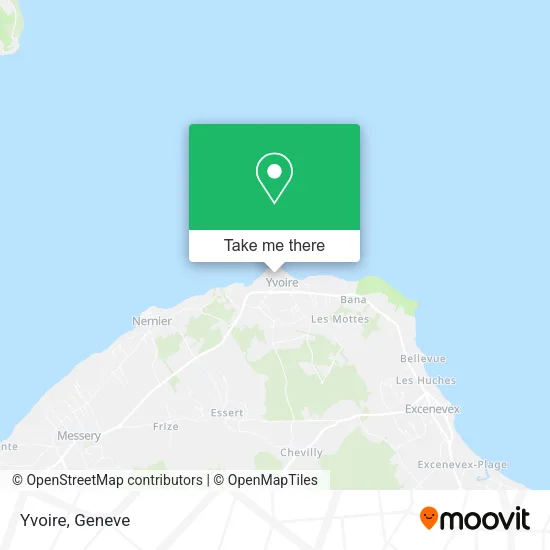 Yvoire map