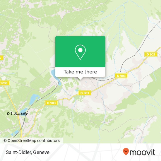 Saint-Didier map