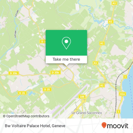 Bw Voltaire Palace Hotel map