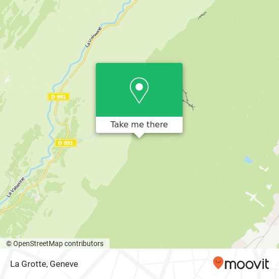 La Grotte map