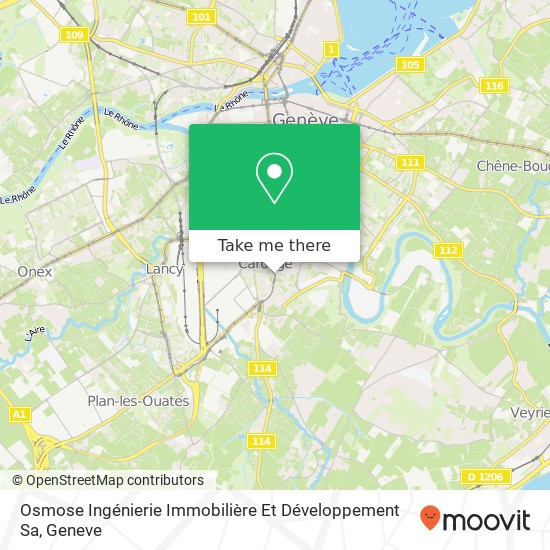 Osmose Ingénierie Immobilière Et Développement Sa map