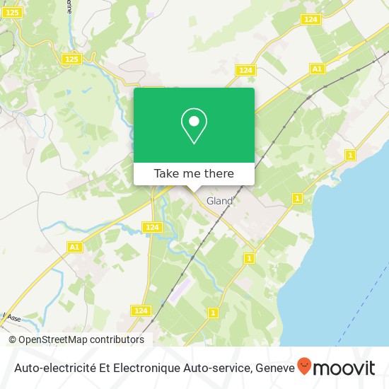 Auto-electricité Et Electronique Auto-service map