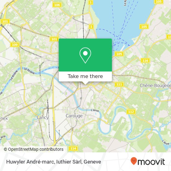 Huwyler André-marc, Iuthier Sàrl map