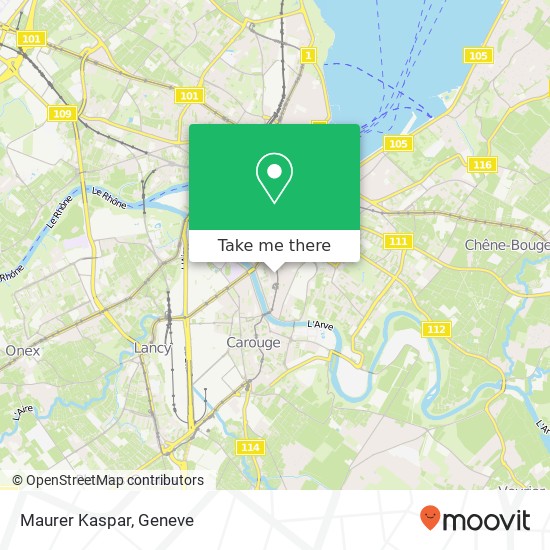 Maurer Kaspar map