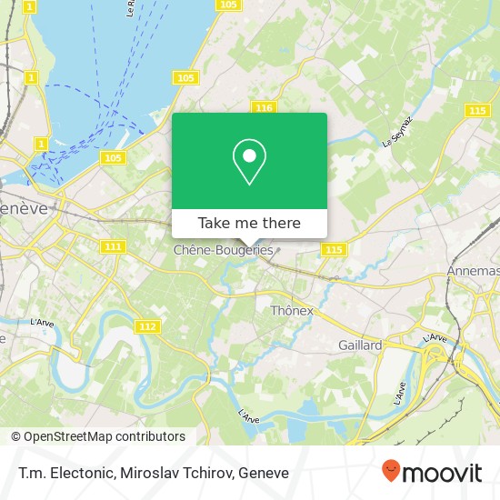 T.m. Electonic, Miroslav Tchirov map