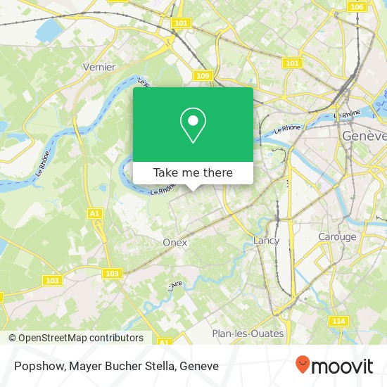 Popshow, Mayer Bucher Stella map