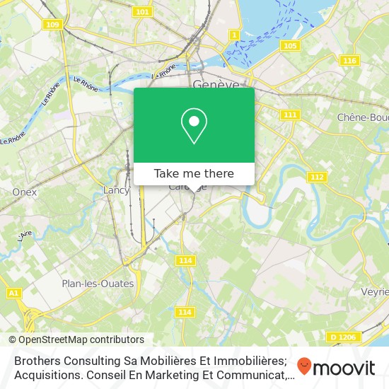 Brothers Consulting Sa Mobilières Et Immobilières; Acquisitions. Conseil En Marketing Et Communicat Karte