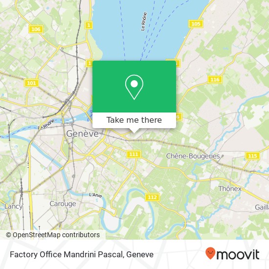 Factory Office Mandrini Pascal map