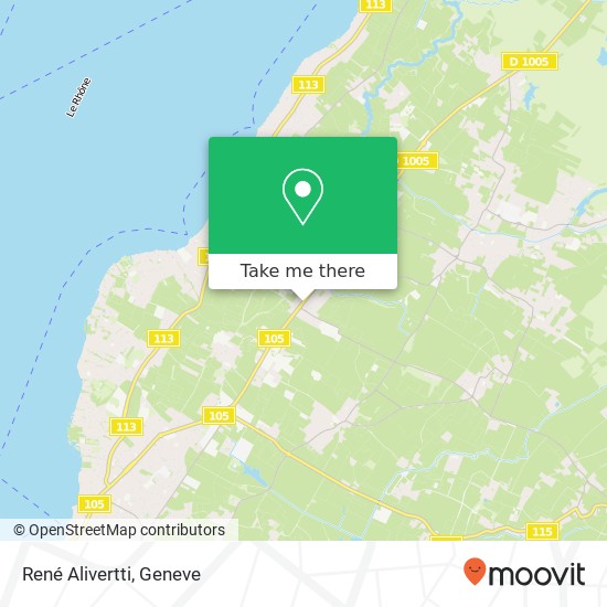 René Alivertti map