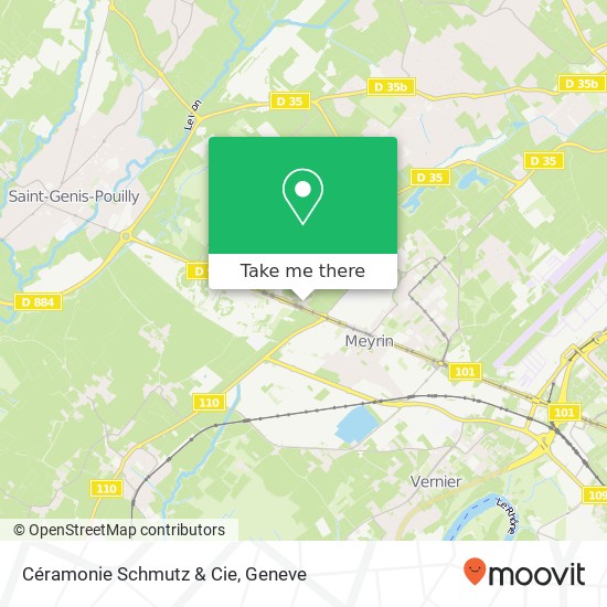 Céramonie Schmutz & Cie map