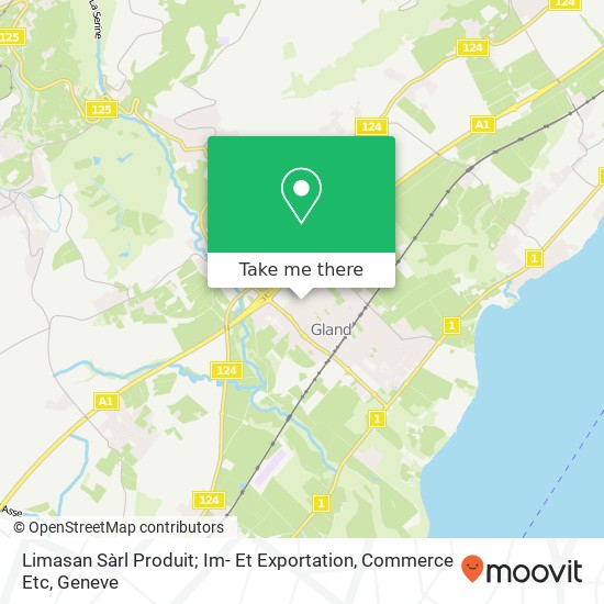 Limasan Sàrl Produit; Im- Et Exportation, Commerce Etc map