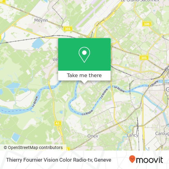 Thierry Fournier Vision Color Radio-tv map