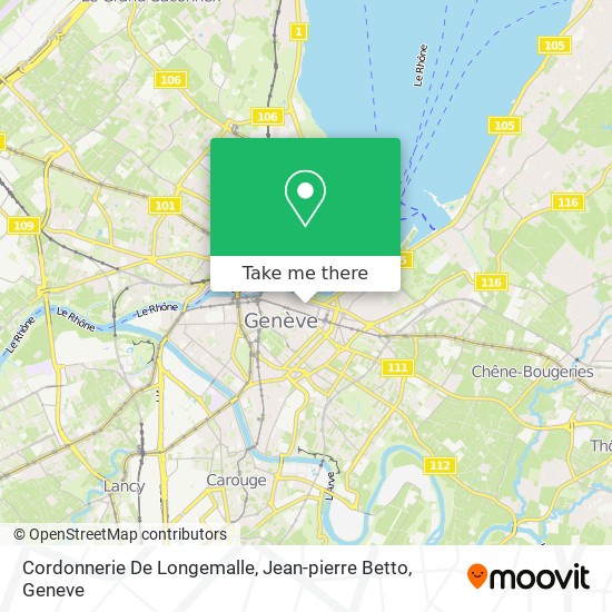 Cordonnerie De Longemalle, Jean-pierre Betto map
