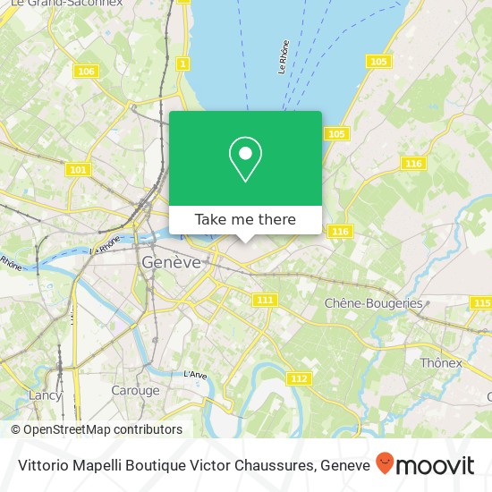Vittorio Mapelli Boutique Victor Chaussures map