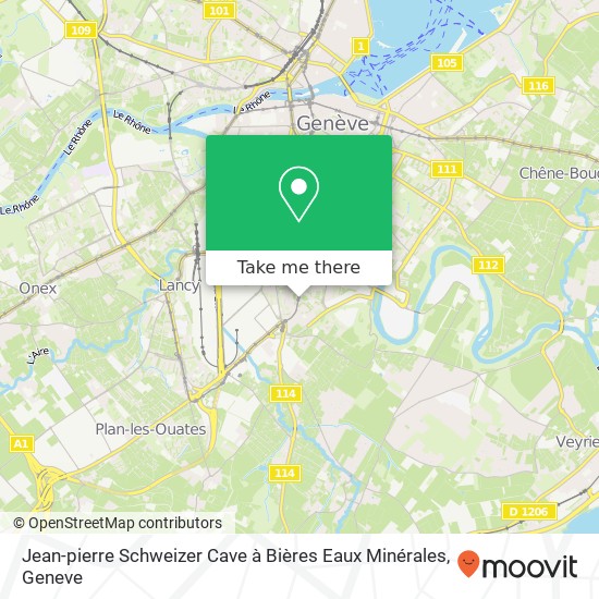 Jean-pierre Schweizer Cave à Bières Eaux Minérales Karte