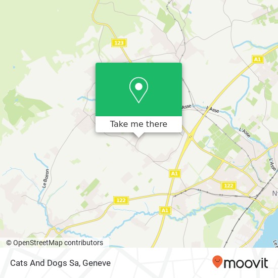 Cats And Dogs Sa map