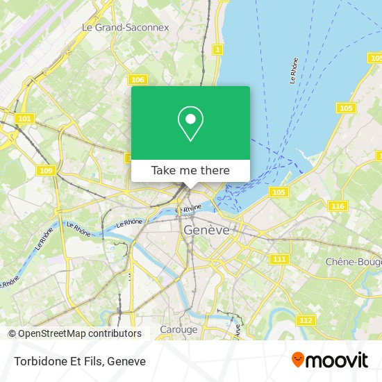 Torbidone Et Fils map