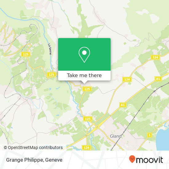 Grange Philippe map