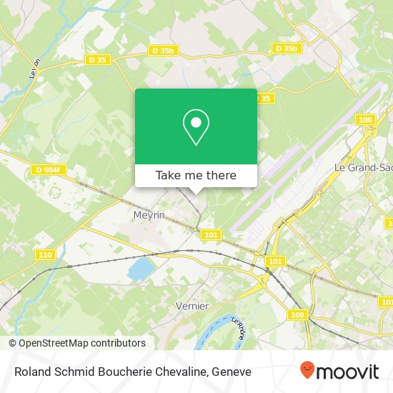 Roland Schmid Boucherie Chevaline Karte