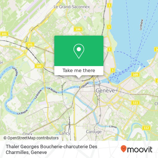 Thaler Georges Boucherie-charcuterie Des Charmilles map