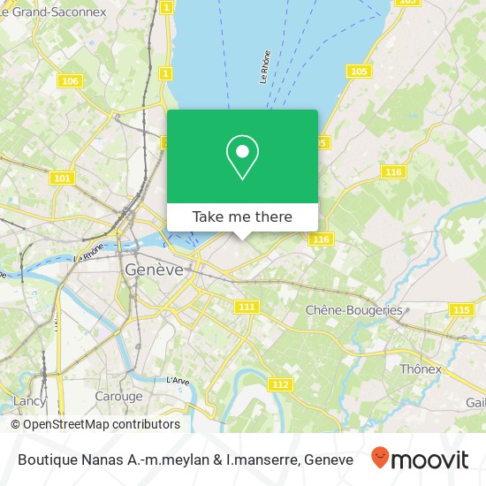 Boutique Nanas A.-m.meylan & I.manserre map