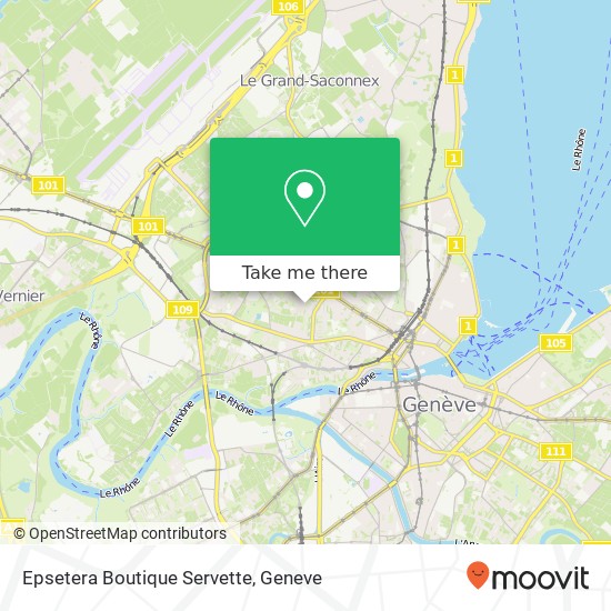 Epsetera Boutique Servette map