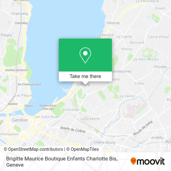 Brigitte Maurice Boutique Enfants Charlotte Bis map