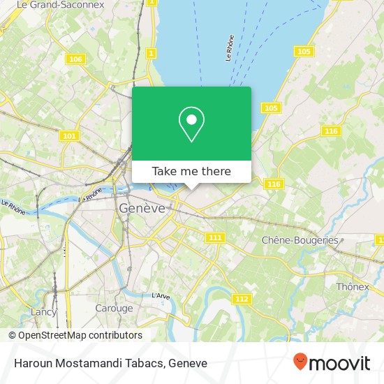 Haroun Mostamandi Tabacs map