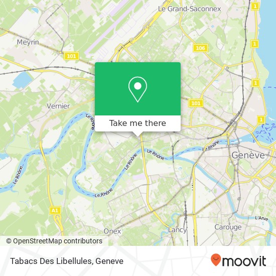 Tabacs Des Libellules map