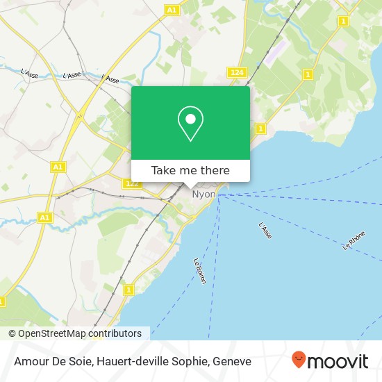 Amour De Soie, Hauert-deville Sophie map