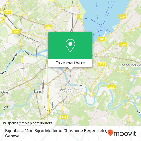 Bijouterie Mon Bijou Madame Christiane Begert-felix map