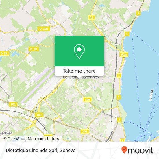 Diététique Line Sds Sarl map