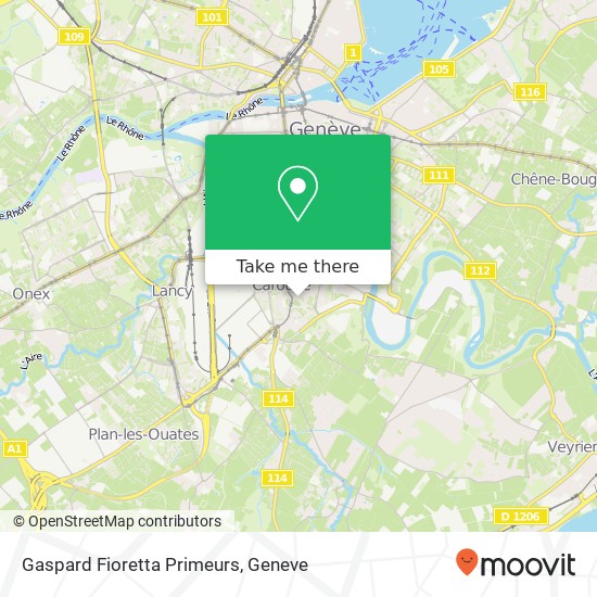 Gaspard Fioretta Primeurs map