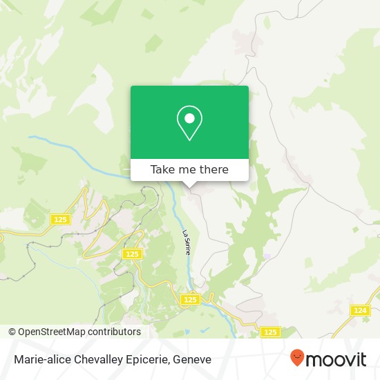 Marie-alice Chevalley Epicerie Karte