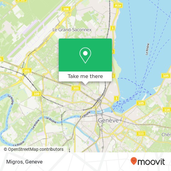 Migros map