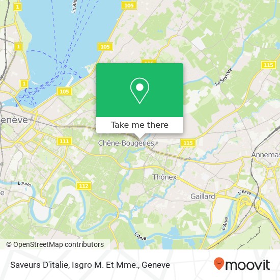 Saveurs D'italie, Isgro M. Et Mme. map