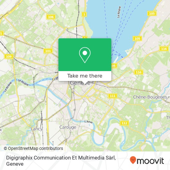 Digigraphix Communication Et Multimedia Sàrl map