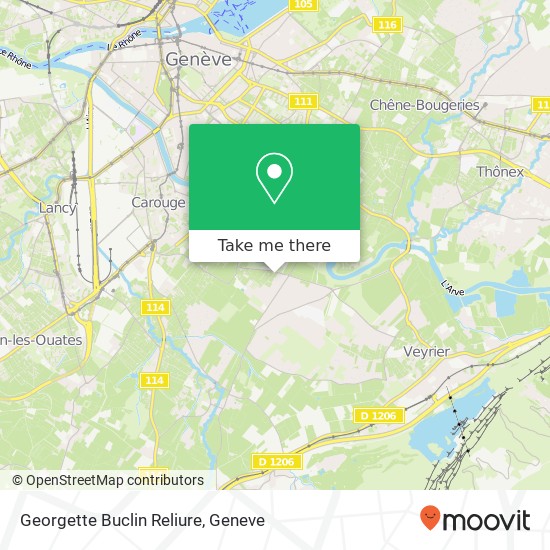 Georgette Buclin Reliure map