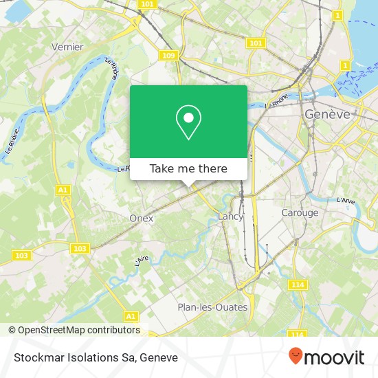 Stockmar Isolations Sa map