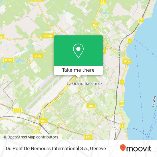 Du Pont De Nemours International S.a. Karte