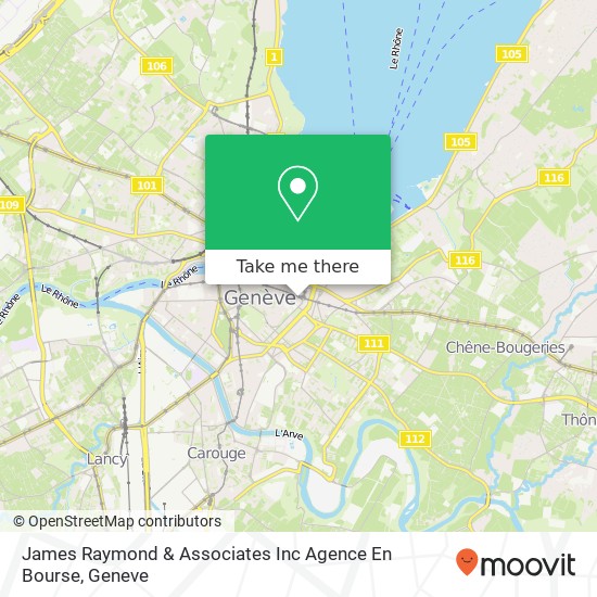 James Raymond & Associates Inc Agence En Bourse map