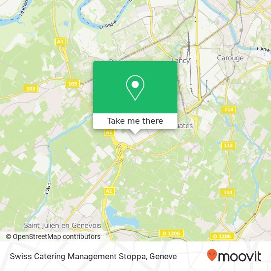 Swiss Catering Management Stoppa Karte