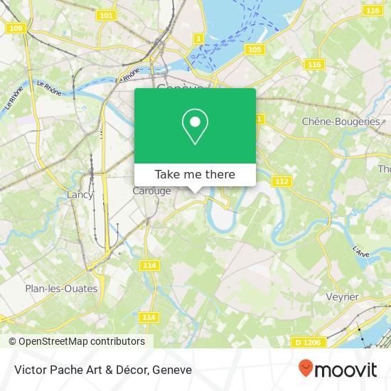 Victor Pache Art & Décor map