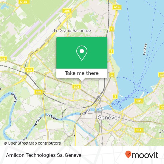 Amilcon Technologies Sa map